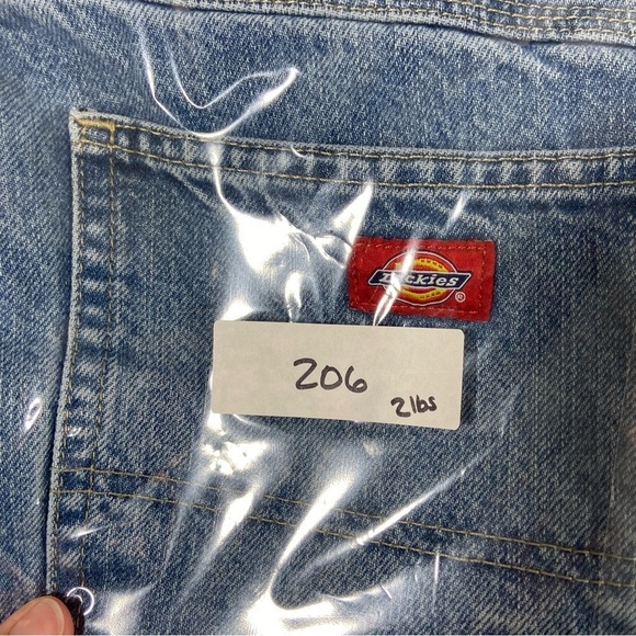 Dickies Men’s Medium Wash Carpenter Denim Jeans 36x30 Workwear Outdoors - Picture 10 of 10